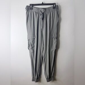 Doe & Rae Charcoal Cargo Joggers
